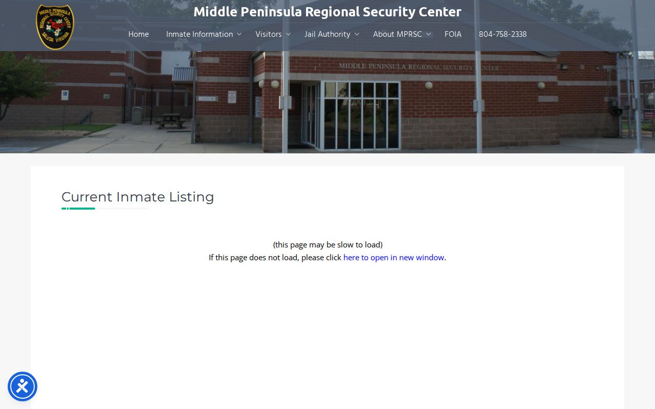 Regional custody lookup serving King William County after an arrest